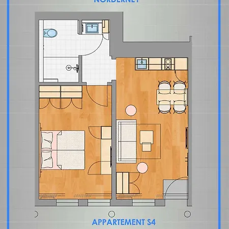 Nordstrandperle Ap S4 Apartment Norderney